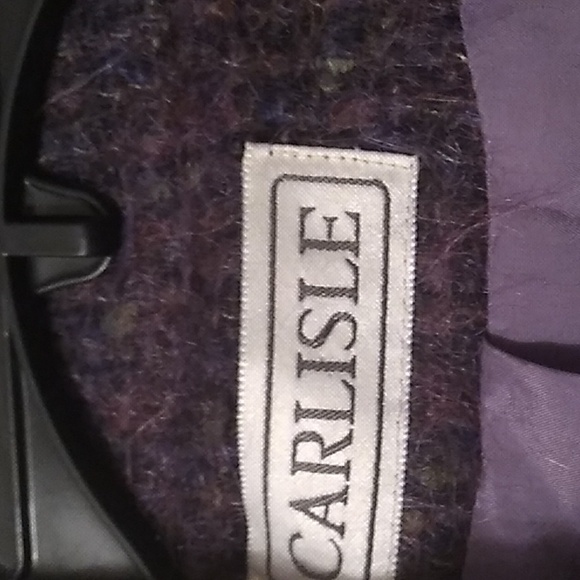 Carlisle Purple Jacket size 10 - Picture 2 of 2